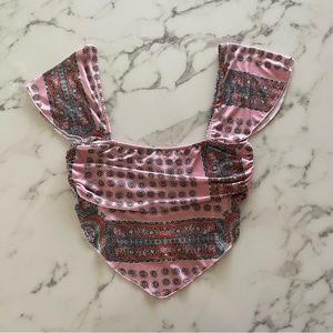 Urban Outfitters cropped shirt